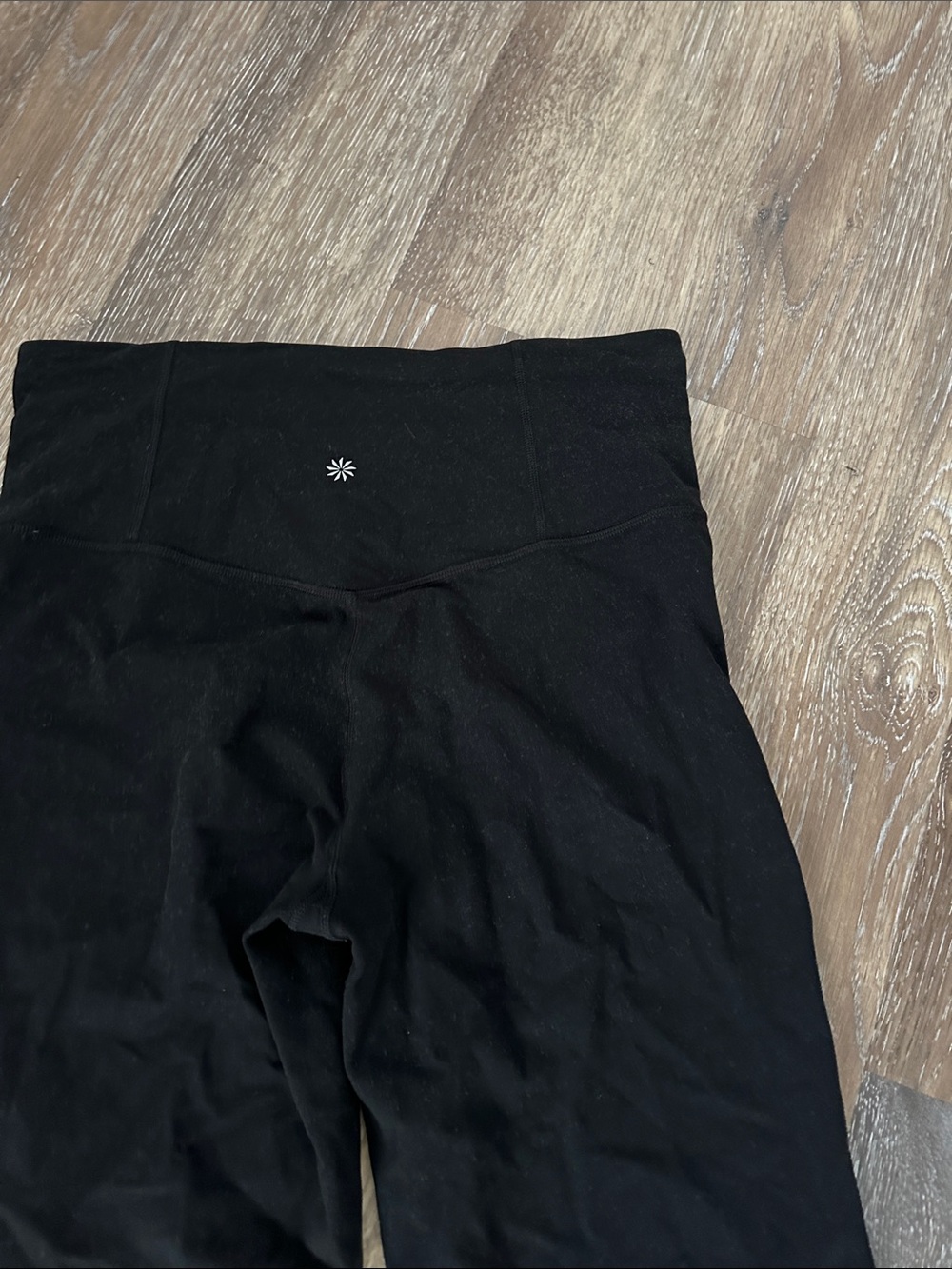 Athleta Black Flared Leggings - Picture 9 of 12